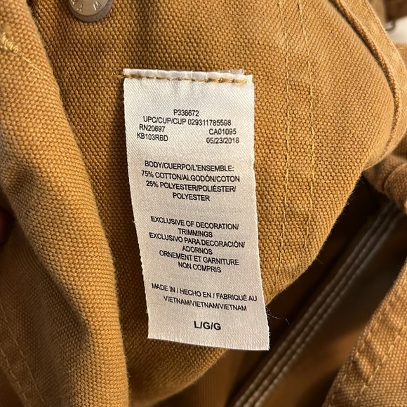 Dickies sz Large Youth Duck Overalls - Picture 11 of 11